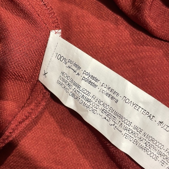 Zara Rust Midi Dress - Picture 10 of 10